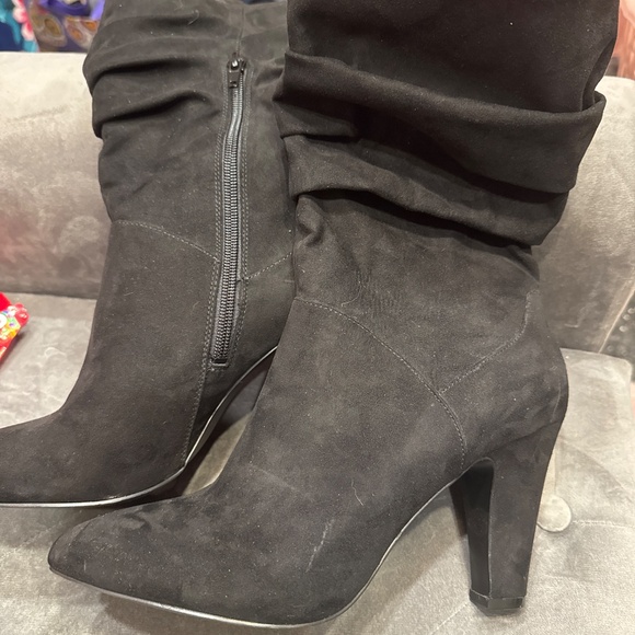 Black slouched nine W. boot - Picture 4 of 6